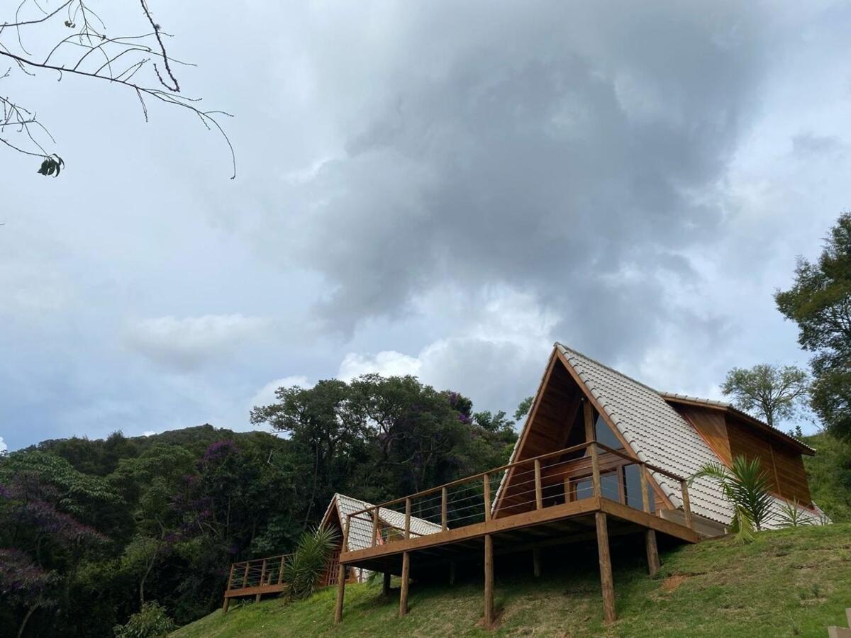 Chales Fazenda Floresta Das Araucarias Cunha Exterior photo